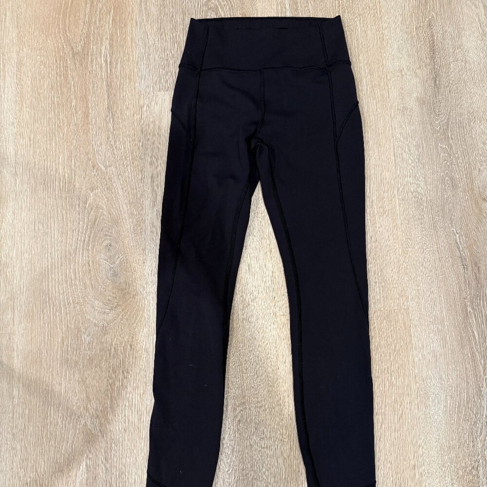 Lululemon Black Yoga Pants - Size 4
